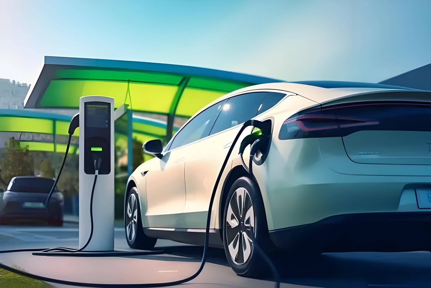 Trial operation of an annual production of 300000 electric vehicles project!