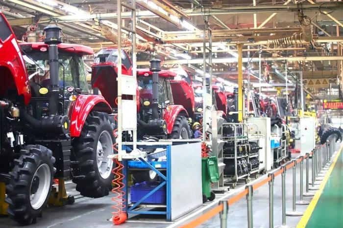 Применение технологии зеленого низкоуглеродного покрытия в линиях окраски сельскохозяйственной техники